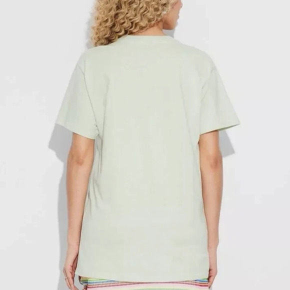 Pride Target Phluid Project Green Floral Peace Sign Adult Graphic Tee S NWT - Picture 2 of 6